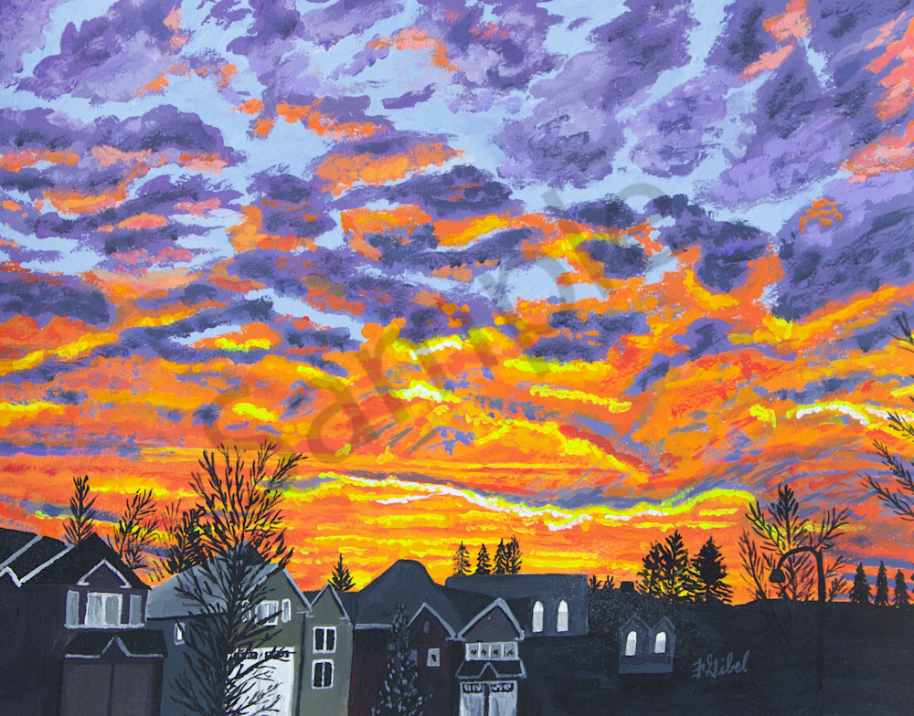 Print   Jenna's Sunset Art | Francine's Fine Art, a division of Gibel and Associates Ltd.