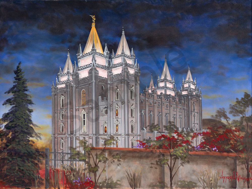 Salt Lake Temple  Art | Brimley Studios