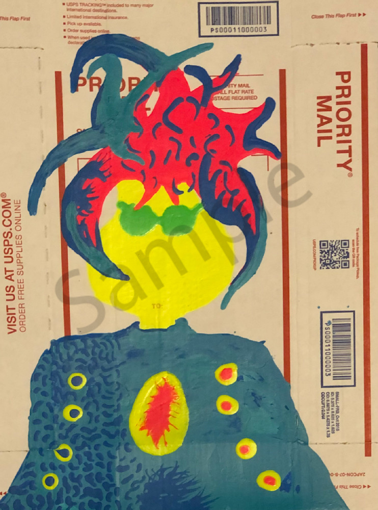 Slowride Postalboard Art | MANN uP Art