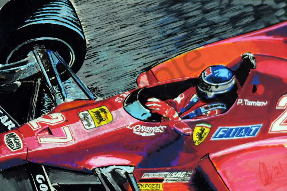 Patrick Tambay Ferrari Monaco 83