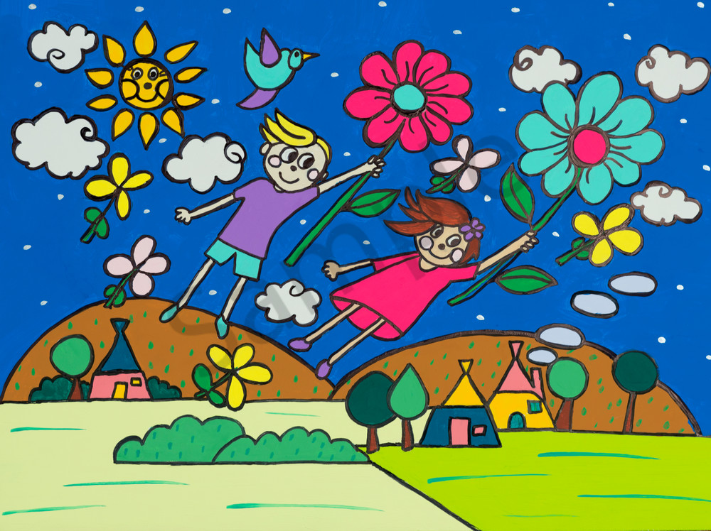 Zappler Flower Flying Art | arteparalavida