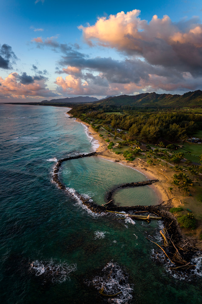 Lydgate Beach Park Vertical by Leighton Lum Pictures Plus