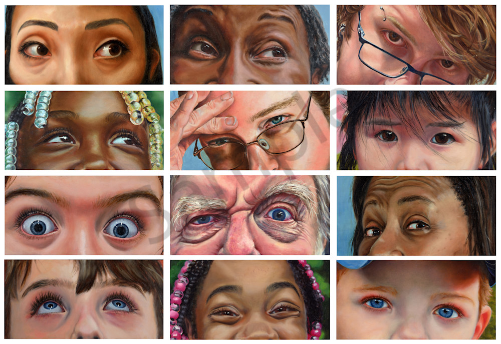 Eyes Of The World Art | Roxana Sinex Art