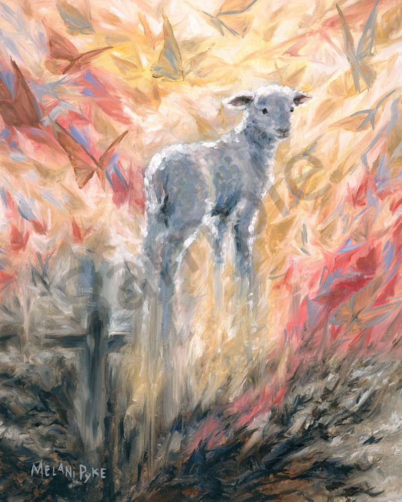 "Lamb Of God "by  Canadian Prophetic Artist Melani Pyke | Prophetics Gallery