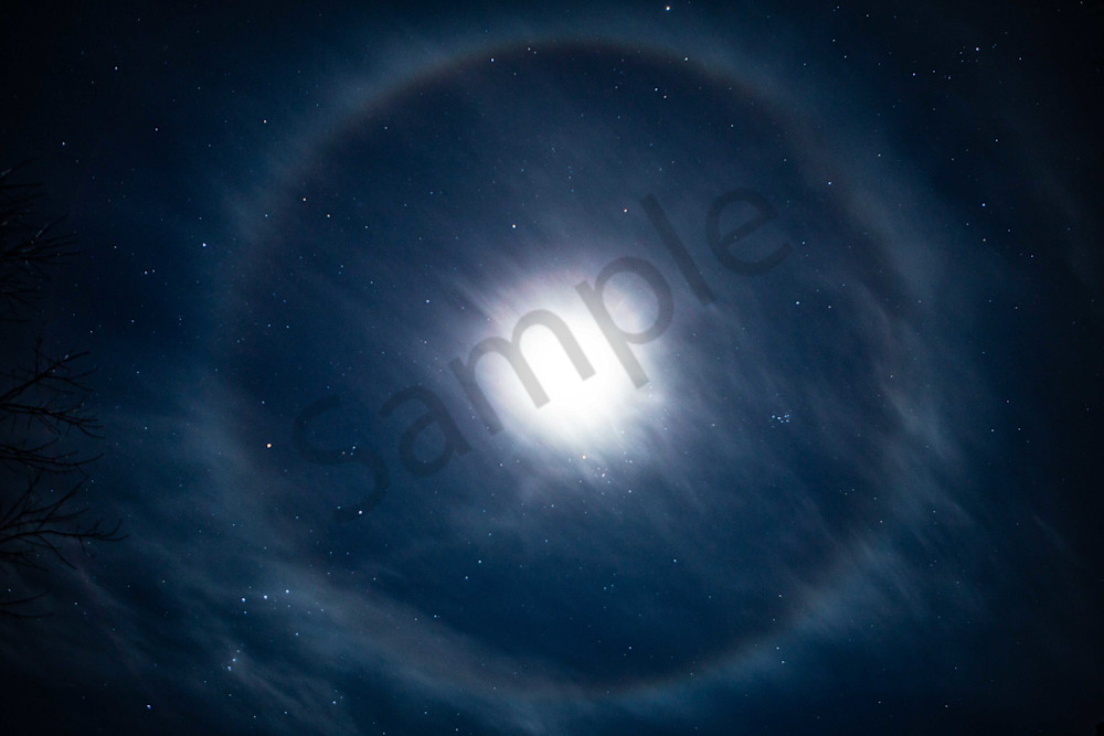 Lunar Halo Photography Art | Photography by SC