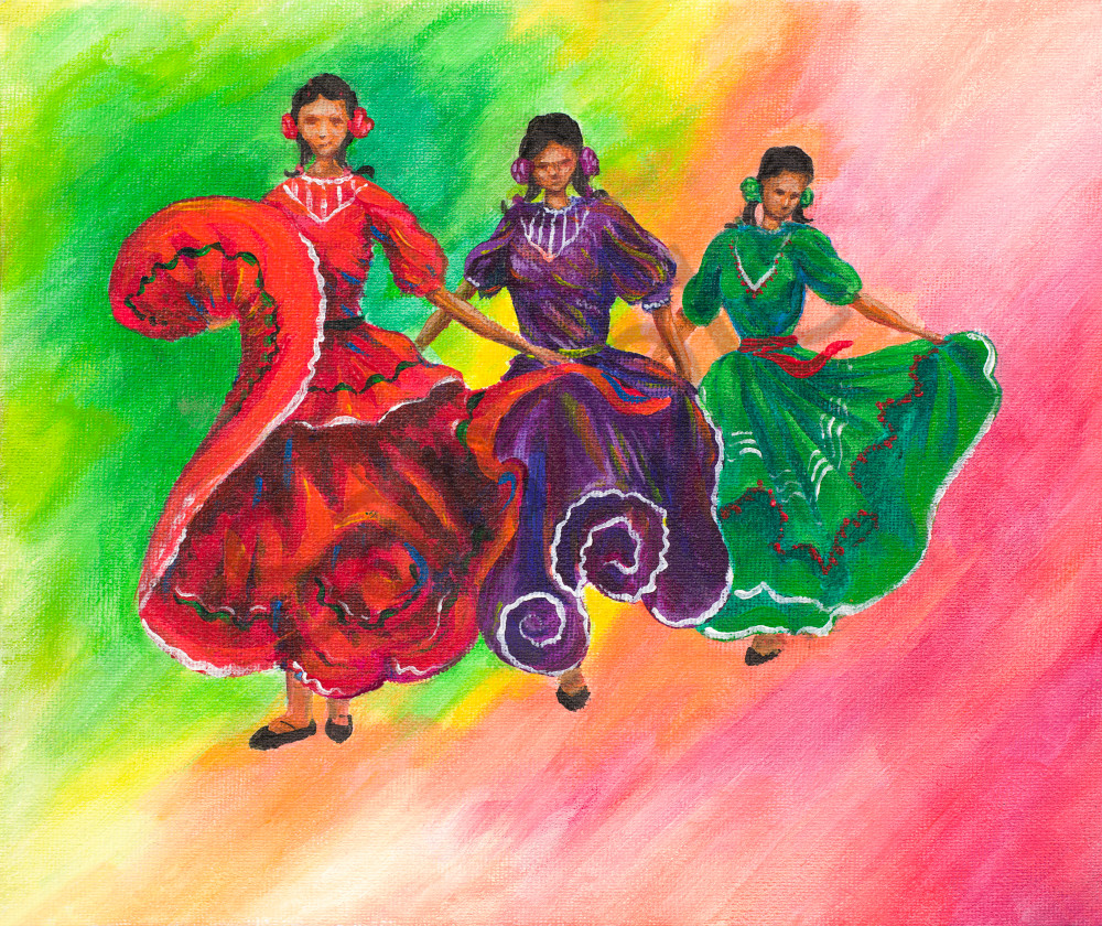 Dancing Colors  Art | Cocoui Ink.