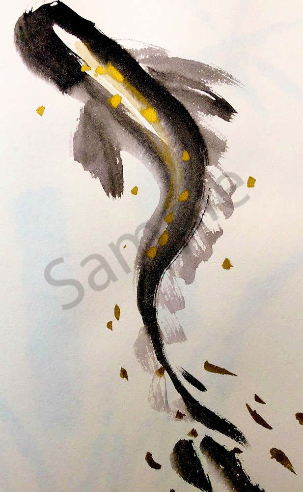 Gold Fish Art | Nicola  Gordon