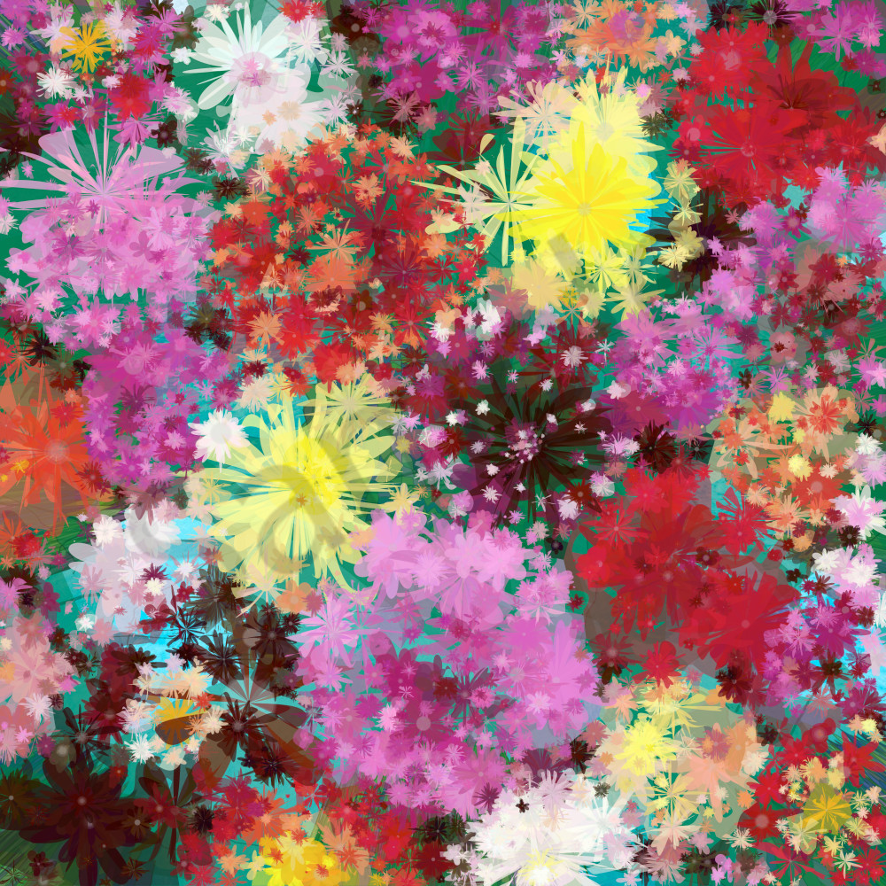 Peter Mc Clard   Dahlias 7728 184958 2 Art | Werlin Design Group, LLC dba Brilliance Gallery