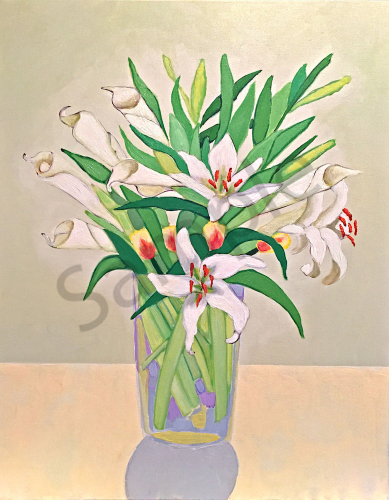 Easter Lilies  Art | Future Picassos, LLC