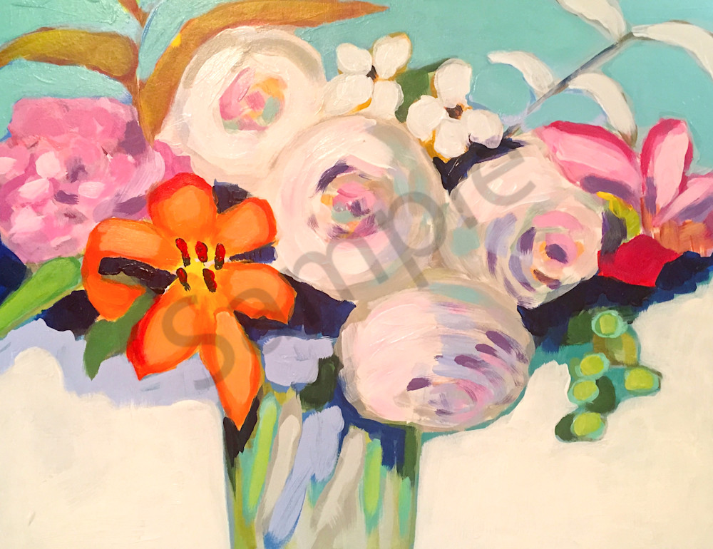 Jackie's Flowers  Art | Future Picassos, LLC