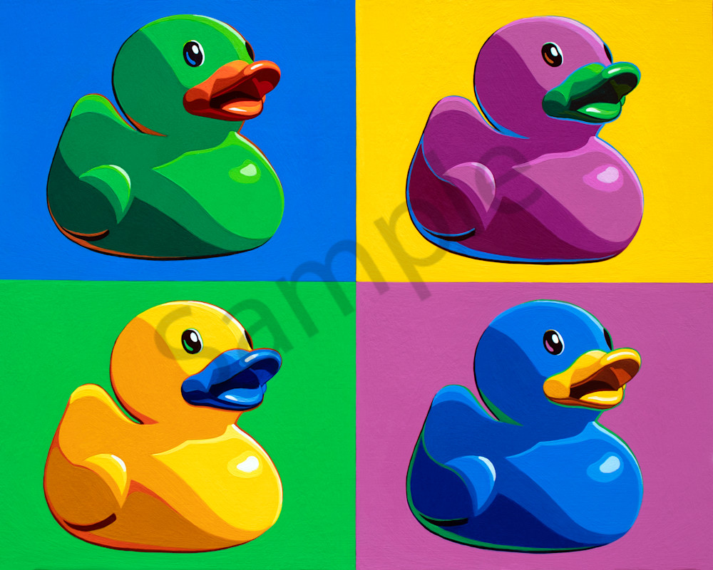 "Art Ducko" painting by Kevin Grass