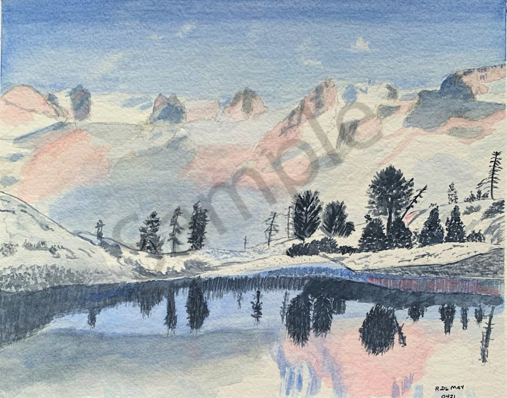Monte Rosa, Italy Art | De May Studios, LLC