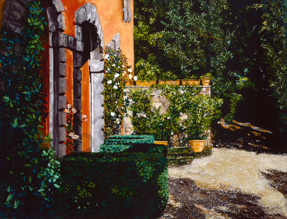 Beyond The Lemon House, Lucca, Italy Art | Karla Roberson Man