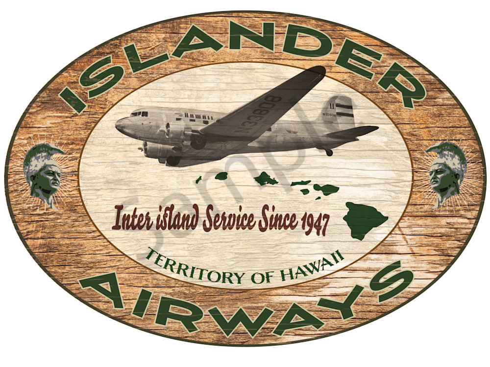 Island Airlines Brown | Pictures Plus