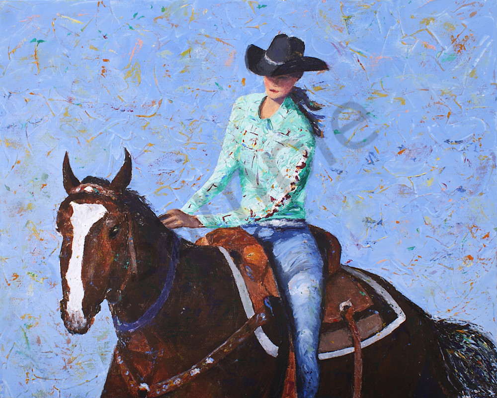  Cowgirl - Prints by Doug Key - Artist