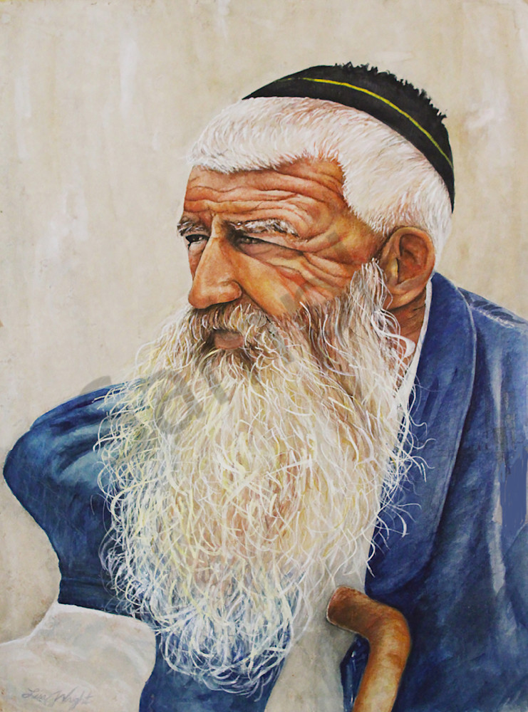 "Old Prophet" by Georgia Prophetic Artist Lisa Wright | Prophetics Gallery