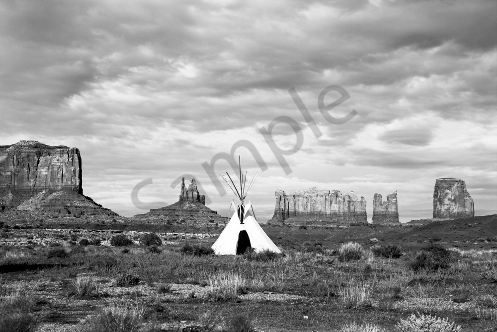 Monument Valley Teepee 0202 Art | Cameron/Baxter Galleries