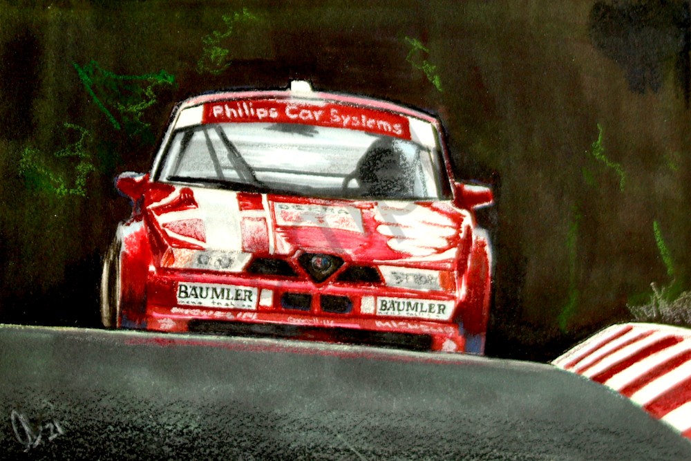 Nicola Larini Alfa 155 - DTM Nurburgring '93