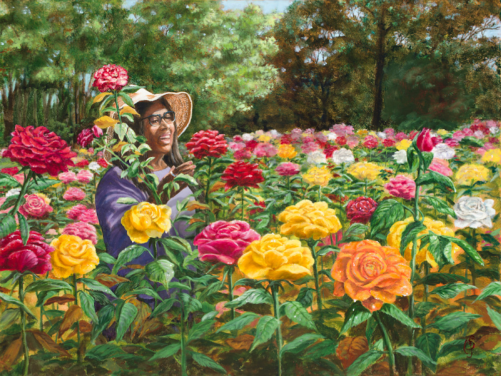Joy In Roses Art | Roxana Sinex Art