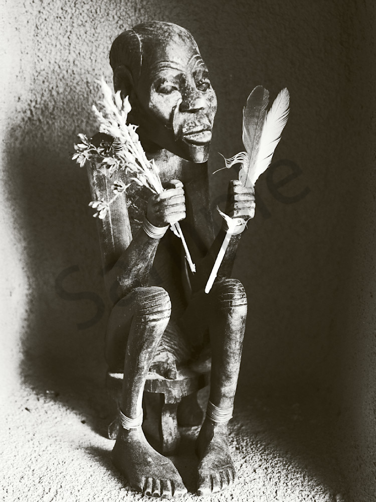 Maasai Elder, Santa Fe, Nm 4608 Art | Cameron/Baxter Galleries