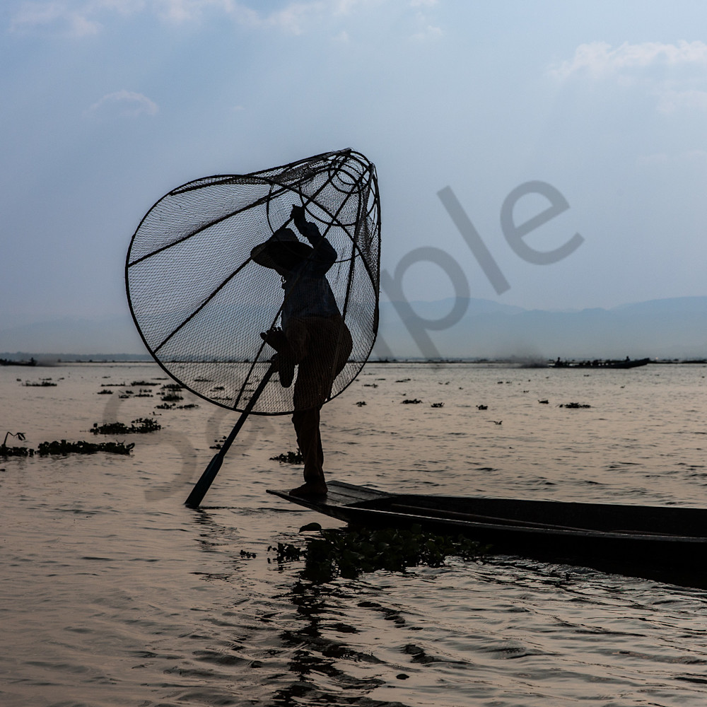 Inle Lake Fishing (, Myanmar