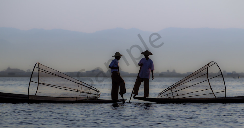 Inle Lake Fishing I(, Myanmar