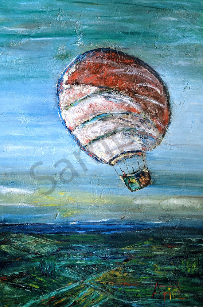Hot Air Balloon Art | Ariel Arte