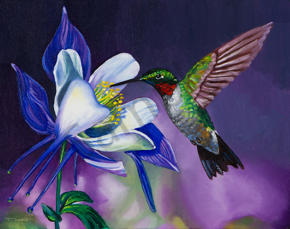 Hummingbird Art | Ted Garcia Fine Art