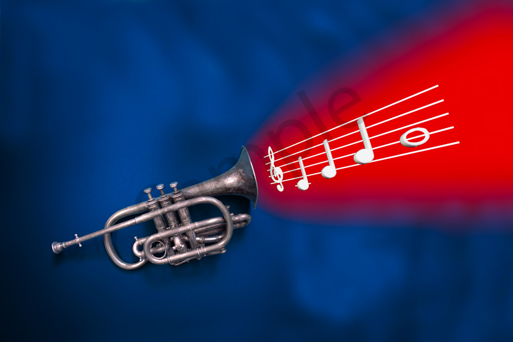 This trumpet is hot