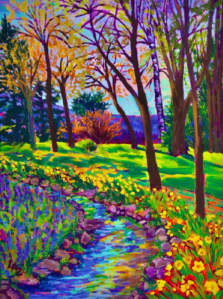  Blue Ridge Mountain Spring Art | Lee Ann Zirbes ARTIST