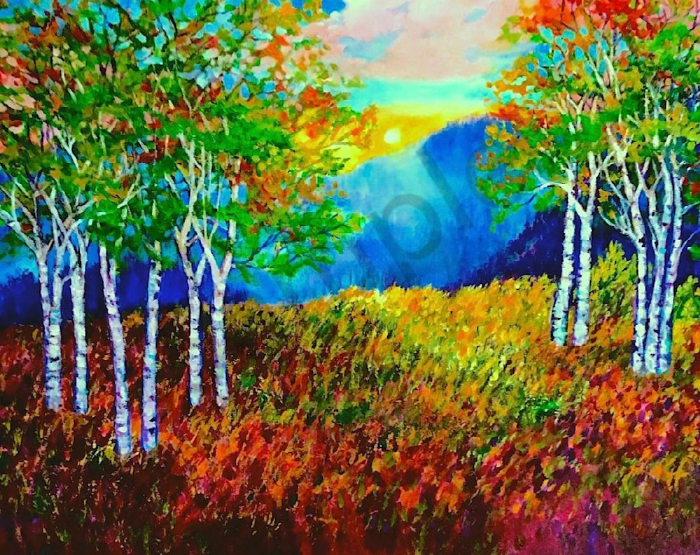 Smoky Mountain Sunlight Art | Lee Ann Zirbes ARTIST