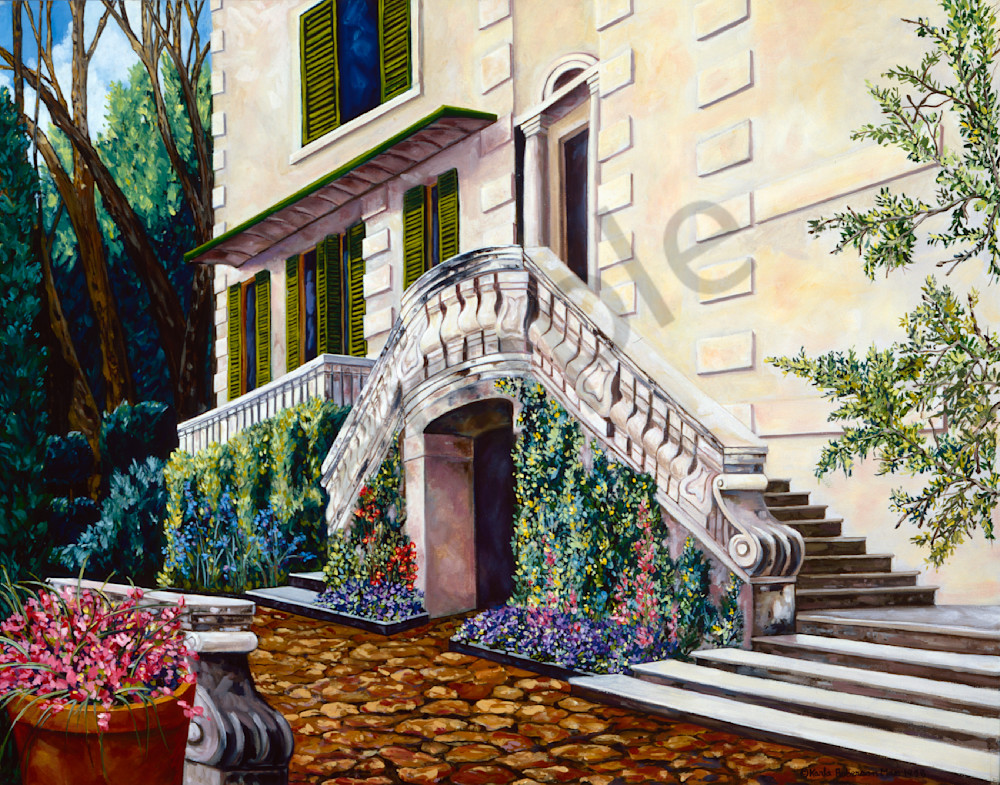Villa Carlotta, Lake Como, Italy  Art | Karla Roberson Man