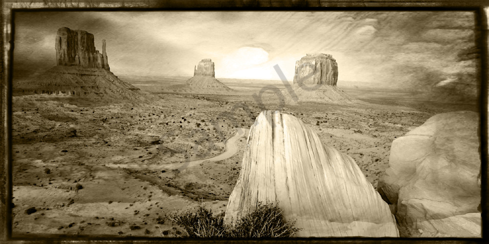 Monument Valley Sepia 0525 Art | Cameron/Baxter Galleries