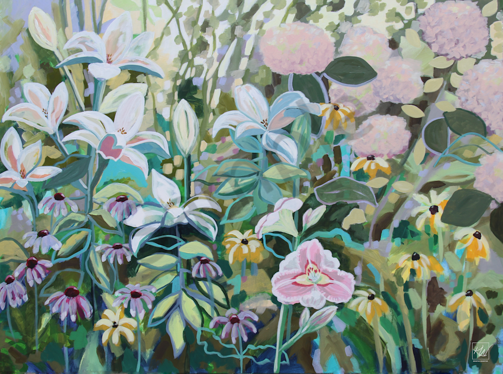 Garden Of Prayer Art | Kristin Webster Art Studio