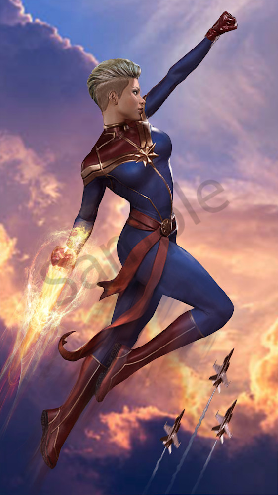 Captain Marvel Takes Flight