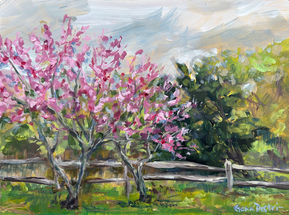 Pink For Spring Art | Gena Destri