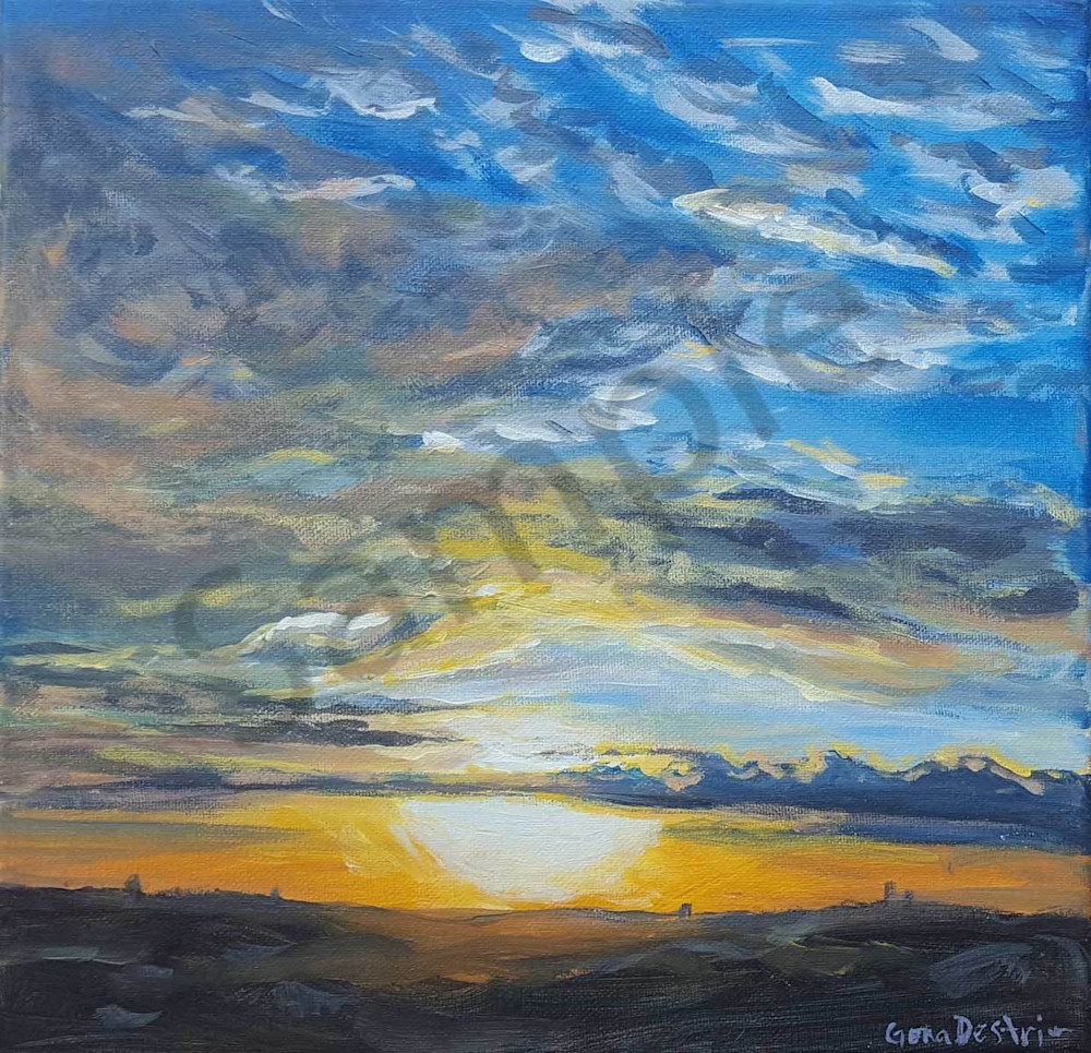 Sunrise Over Buda 2 Art | Gena Destri