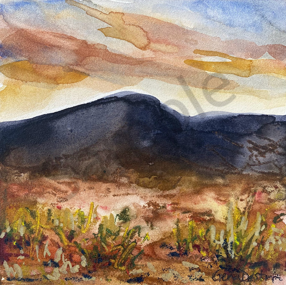 Desert Sunset Art | Gena Destri