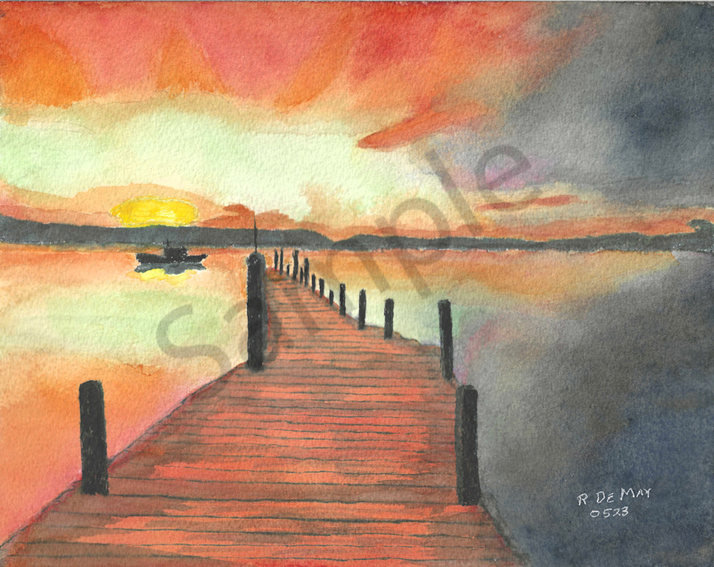 Burning Skies Art | De May Studios, LLC