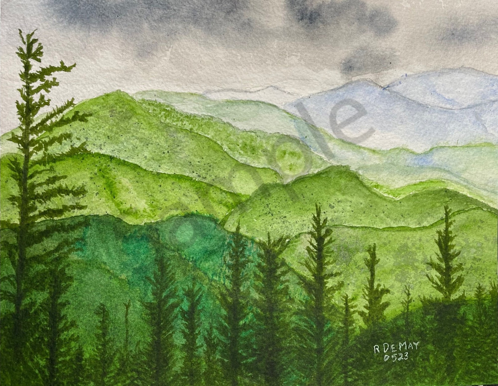 Blue Ridge Mountains Of Virginia Art | De May Studios, LLC