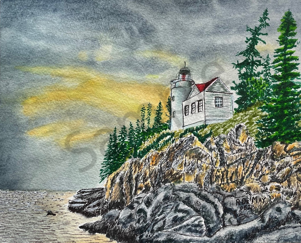 Maine Lighthouse Art | De May Studios, LLC