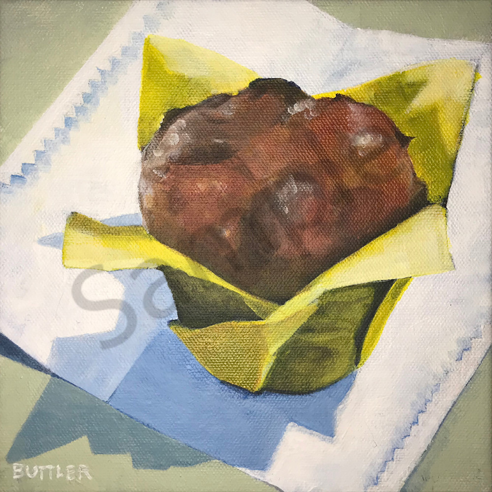 Morning Glory Muffin Art | Elizabeth Buttler
