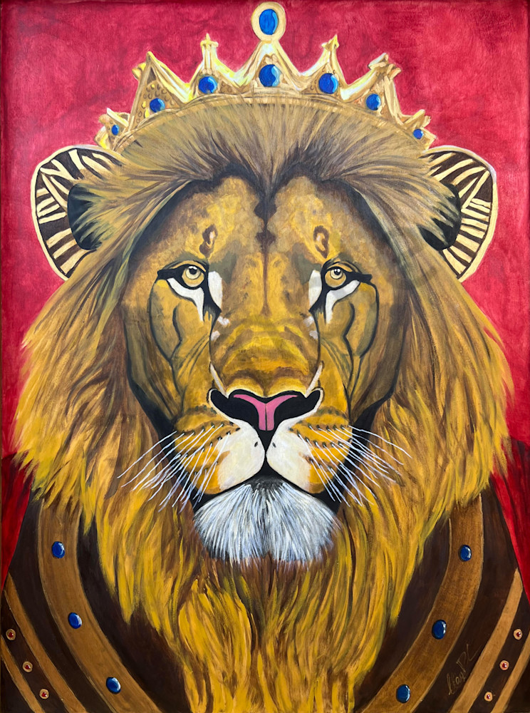 King Leo I Cropped Art | Clay Crafton Art