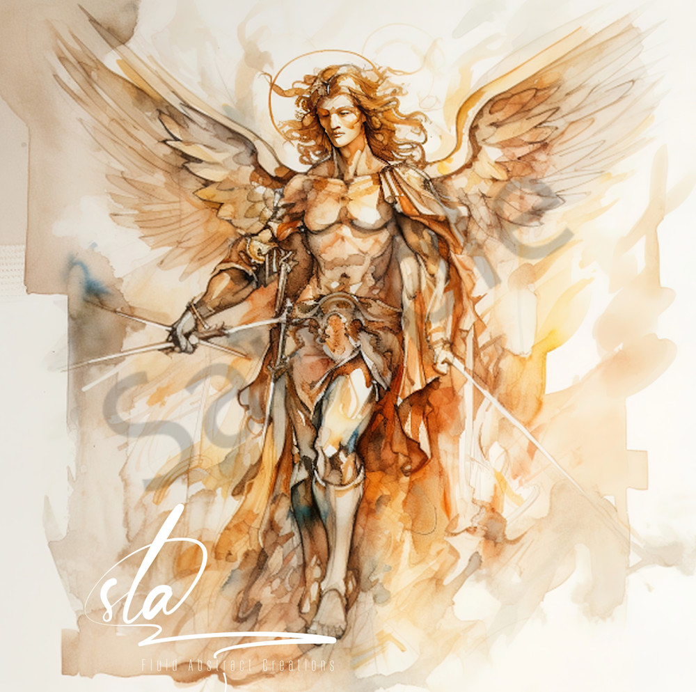 Michael   First Prince Of Heaven Art | Sandra Lee Arts
