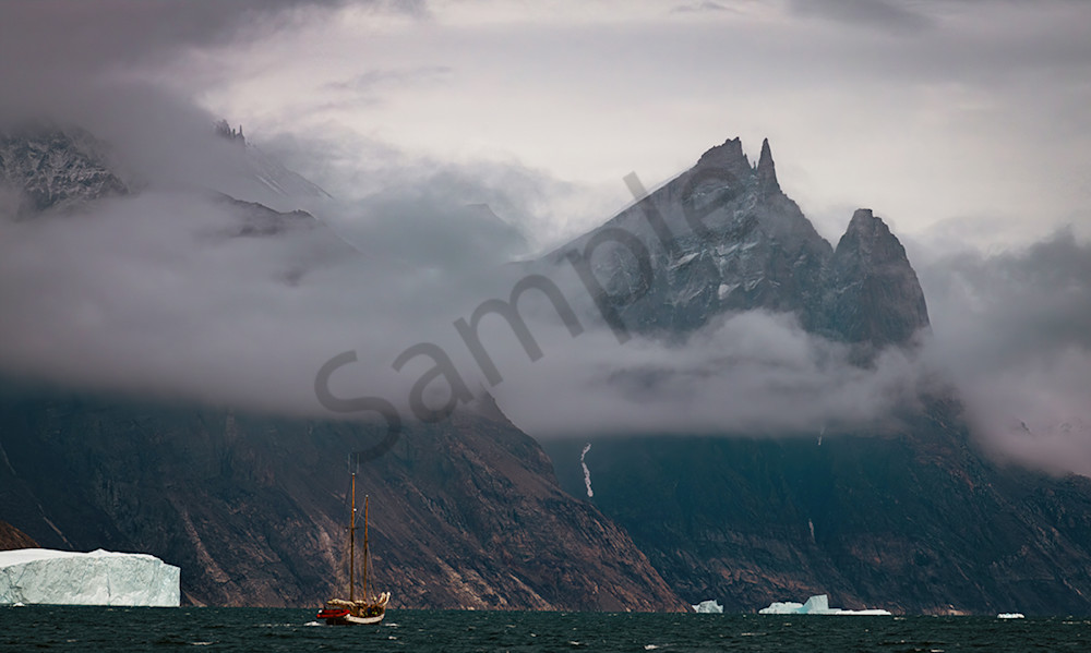 A Ship At Sea Photography Art | Nate C Photography