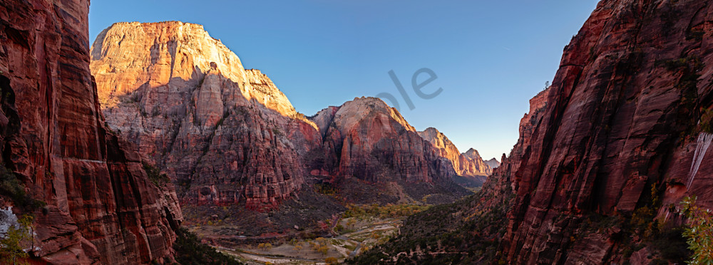 Zion Canyon Panorama
