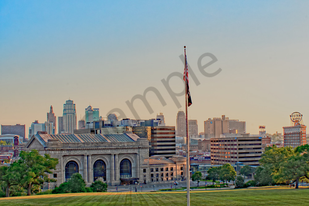 Kansas City Skyline with Union Station