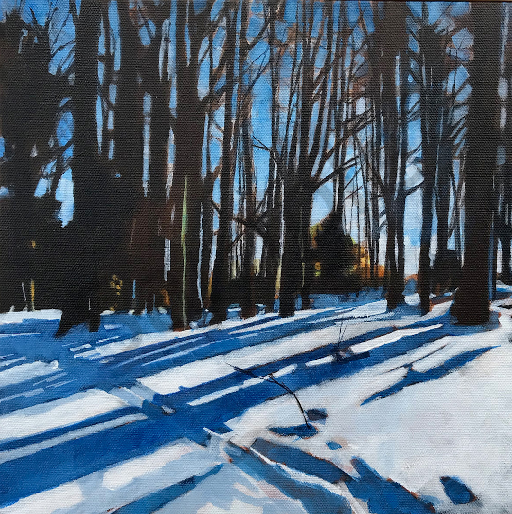 Winter Afternoon Snowshoe 3 Art | Elizabeth Buttler
