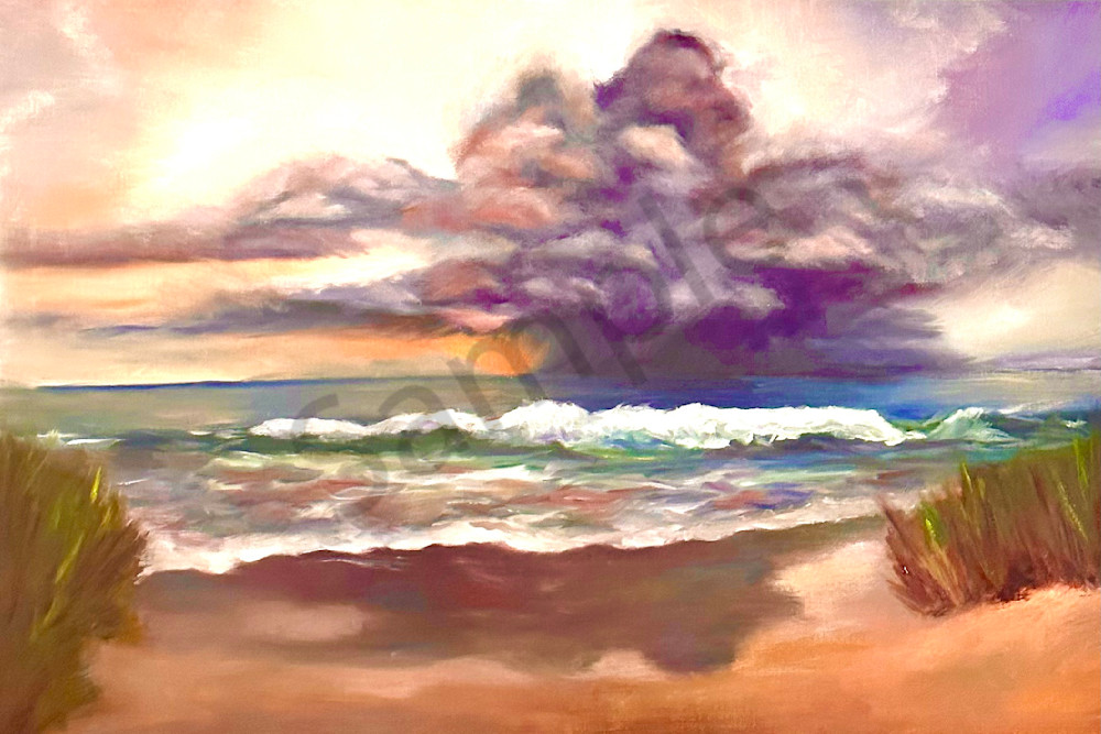 Squall On The Horizon Art | Ena M Raquer
