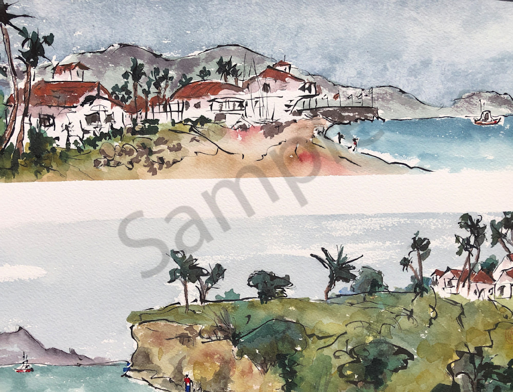 Leadbetter Beach Art | Nicola  Gordon